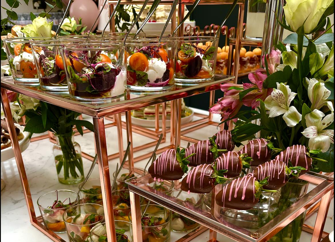 bridal shower catering