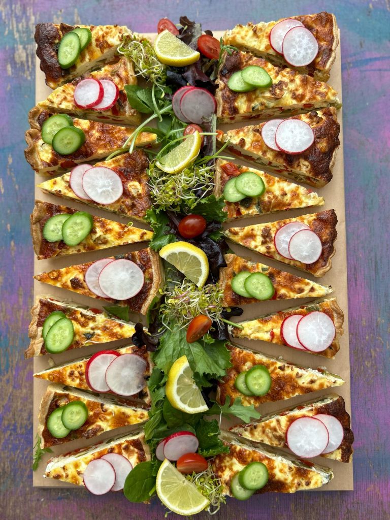 vegetarian grazing table