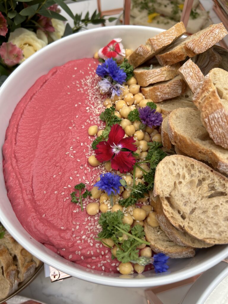 vegetarian grazing table